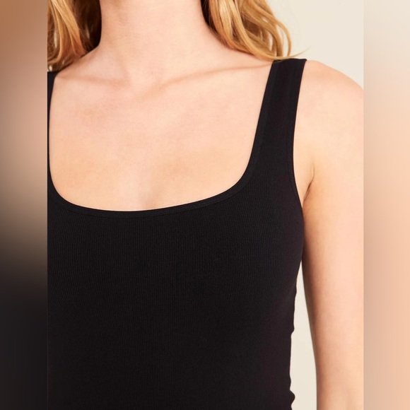 Boody Ribbed Square Neck Bodysuit Like New! - Sz M 🔥 - Picture 2 of 6